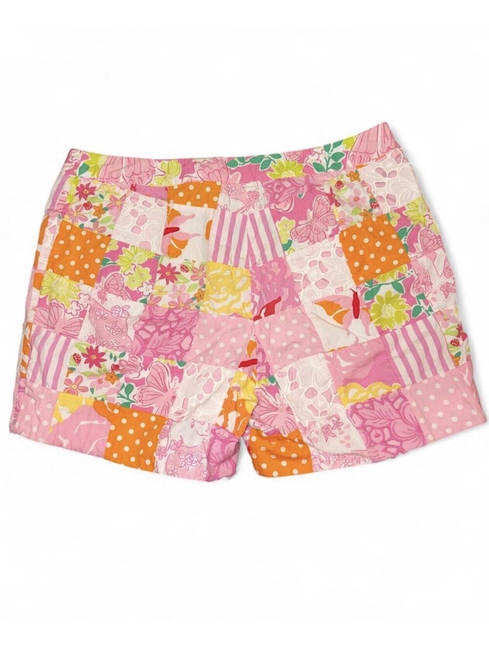 Lilly Pulitzer woman's Size 4 Patchwork Multicolor Shorts